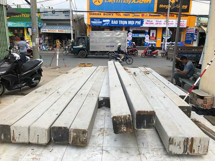 Ép cọc xây nhà phần thô